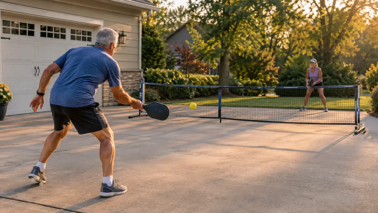 A11N Portable Pickleball Net Review: A Year of Driveway Drills